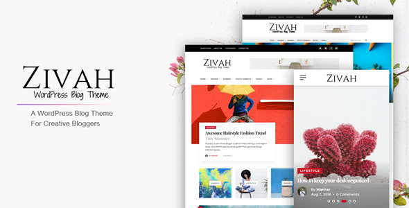 Zivah - WordPress Blog Theme For Creative Bloggers Logo